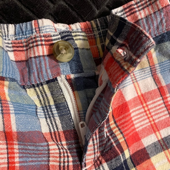 Janie and Jack Infant Boys Plain Shorts-Zip up fly w/button-Belt loops & pockets - Picture 5 of 7